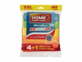 Mikrofibra XXL 4+1 gratis HOME SWEET HOME