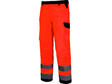 Zdjęcie: Spodnie ostrzegawcze pomarańczowe premium, XL, CE, LAHTI PRO
