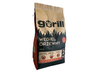 Zdjęcie: Węgiel drzewny Gorill 2 kg TRANS-PAL