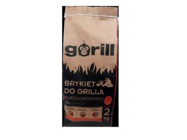 Zdjęcie: Brykiet do grilla Gorill 2 kg TRANS-PAL