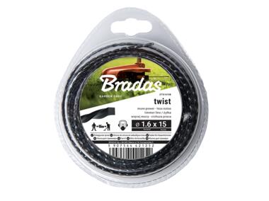 Zdjęcie: Żyłka Twist, blister 2,0 mm - 15 m BRADAS