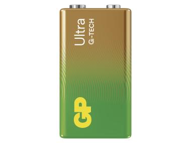 Zdjęcie: Bateria alkaliczna GP ULTRA 9V (6LR61) 1PP EMOS