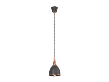 Zdjęcie: Lampa wisząca Dora czarna 511/1 CZA LAMPEX