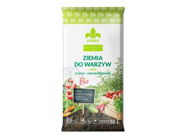 Zdjęcie: Ziemia BIO do warzyw i ziół 50L KRONEN