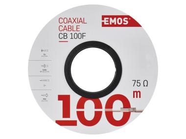 Zdjęcie: Kabel koncentryczny CB100F, 100 m EMOS