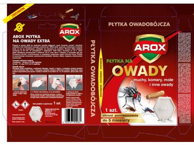 Zdjęcie: Płytka na owady Arox 1 szt. AGRECOL