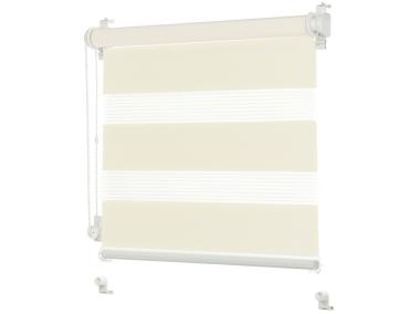 Zdjęcie: Roleta 54x140 cm Zebra III ciemny beż DECODESIGN