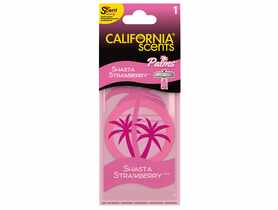 Zawieszka papierowa Shasta Strawberry CALIFORNIA SCENTS PALMY