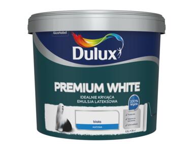 Zdjęcie: Farba lateksowa Premium White 2,5 L DULUX