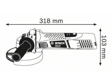 Zdjęcie: Szlifierka kątowa GWS 7-125 720 W BOSCH