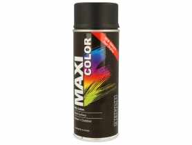 Farba w sprayu Maxi Color czarny mat EUROPEAN AEROSOLS