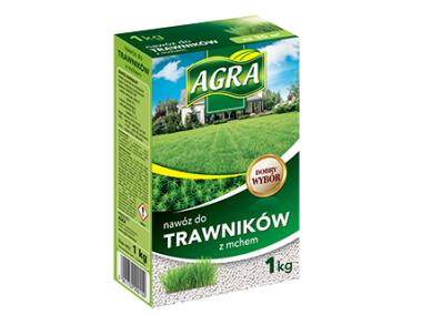 Zdjęcie: Nawóz do trawników z mchem 1 kg AGRA