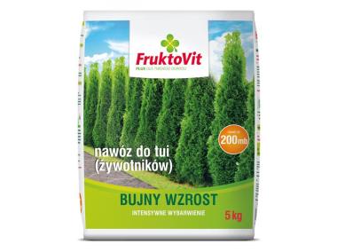 Zdjęcie: Nawóz do tui żywotników 5 kg FRUKTOVIT