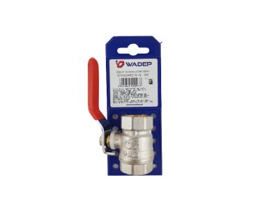 Zdjęcie: Zawór kulowy przelotowy standard W-W - 3/4" WADEP