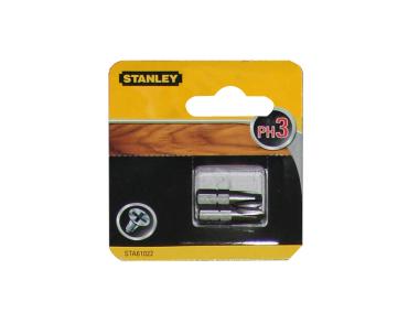 Zdjęcie: Końcówki wkrętarskie Philips PH3/25 2 szt. STANLEY