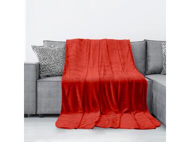 Zdjęcie: Koc Tyler red 70x150 cm AMELIA HOME