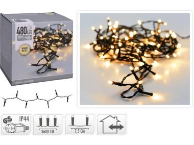 Zdjęcie: Łańuch świetlny 36 m ciepły biały 480 LED KOOPMAN