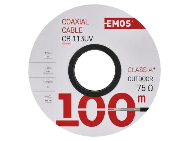 Zdjęcie: Kabel koncentryczny CB113UV, 100 m EMOS