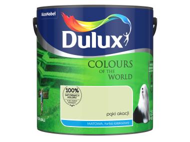Zdjęcie: Farba do wnętrz Kolory Świata 2,5 L pąki akacji DULUX