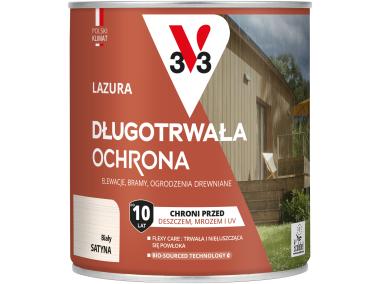 Zdjęcie: Lazura długotrwała ochrona Biały 0,75L V33