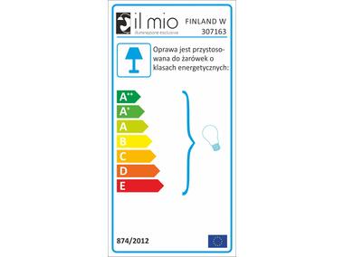 Zdjęcie: Lampa wisząca Finlandia biały 4xE27 IL MIO