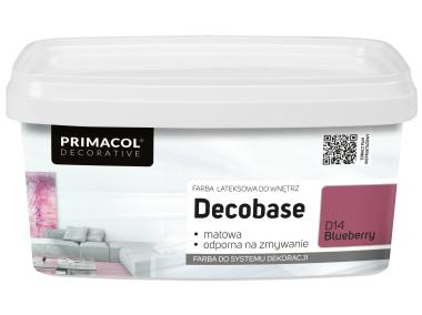 Zdjęcie: Farba Decobase 1 L Blueberry D14 PRIMACOL DECORATIVE