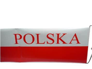 Zdjęcie: Banner rozkładany Polska 68x24 cm DAJAR