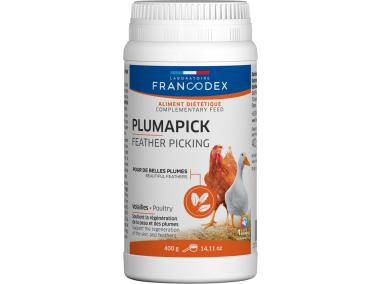 Zdjęcie: Preparat dla drobiu stymulujący wzrost piór Pluma-Pick 400 g FRANCODEX