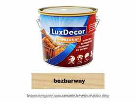 Impregnat do drewna 3 L bezbarwny LUXDECOR