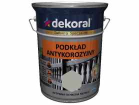 Podkład antykorozyjny szary Ral7045 - 5 L DEKORAL