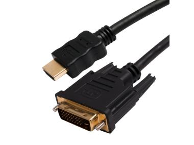 Zdjęcie: Kabel HDMI-DVI, 2 m BMHDMI-DVI DPM SOLID