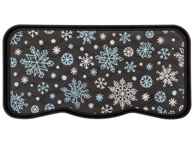 Zdjęcie: Ociekacz na buty Midnight Poinsettia z nadrukiem 38x75 cm MULTI-DECOR