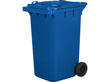 Zdjęcie: Pojemnik kosz na śmieci 240 L niebieski OŁER
