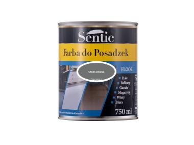 Zdjęcie: Farba do posadzek 750 ml szara ciemna SENTIC