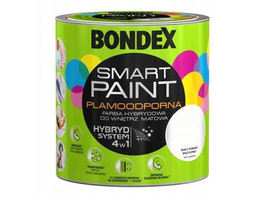 Zdjęcie: Farba plamoodporna biały ponad wszystko 2,5 L BONDEX SMART PAINT