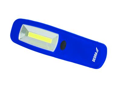 Zdjęcie: Latarka 3 W COB Led, podłużna, z bateriami DEDRA