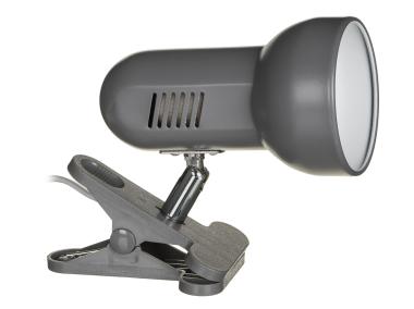 Zdjęcie: Lampka na klips szara aje-clip lamp grey e27 ACTION