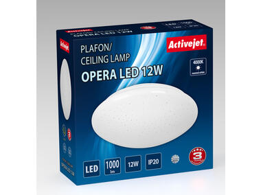 Zdjęcie: Plafon LED Aje-Opera 12W ACTIVEJET