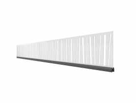 Płyta dekoracyjna Horizen Prime Modern 178x15 cm ral 7016S BETAFENCE