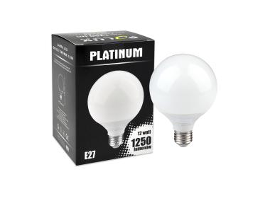 Zdjęcie: Żarówka LED G95 E27 SMDWW 12W 1250 lm pc+aluminium POLUX