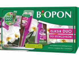 Eliksir duo do storczyków 5x35ml + eliksir duo uniwersalny gratis BOPON