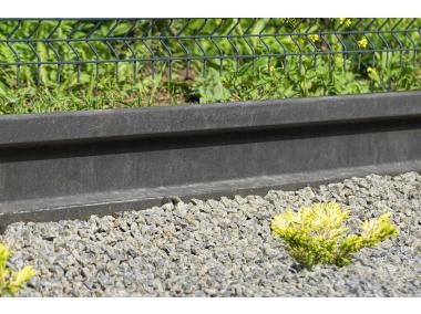 Zdjęcie: Podmurówka betonowa ogrodzenia DOX 20 200 grafit JONIEC