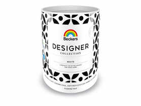 Farba ceramiczna do ścian i sufitów Beckers Designer Collection biała 5 L BECKERS