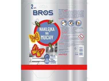 Zdjęcie: Naklejka na muchy 2 szt. BROS