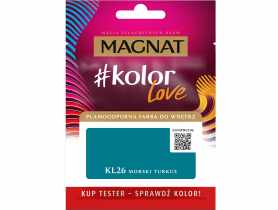 Tester farby #kolorLove morski turkus 25 ml MAGNAT