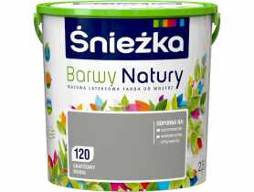 Farba do ścian i sufitów grafitowy mural 2,5 L ŚNIEŻKA