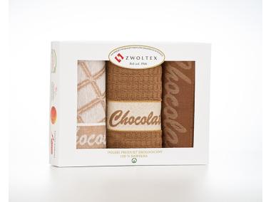 Zdjęcie: Komplet kuchenny Chocolate beż 3 szt. FLORINA