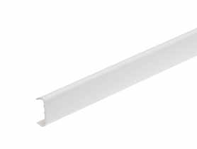 Profil meblowy PVC 18 mm biały 2,6 m CEZAR