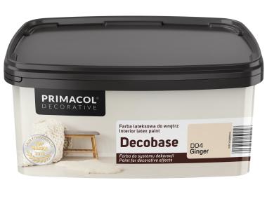 Zdjęcie: Farba Decobase 1 L Ginger D04 PRIMACOL DECORATIVE