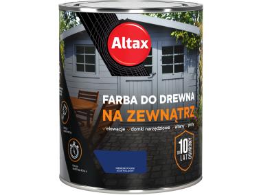 Zdjęcie: Farba do drewna na zewnątrz 0,75 L niebieski ALTAX